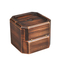Luxurious High-End Black Matter Lacquer Finish Wooden Packaging Display Gift Box for Single Watch
