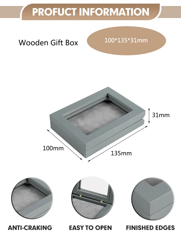 Wholesale Handmade Elegant Wood Storage Decorative Souvenir Cases Customize Size Solid Wood Keepsake Treasure Wood Medal Coin Box
