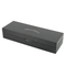 Eco-Friendly Black Lacquer Watch Organizer for Stylish Living