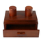Wholesale Brown Wooden Jewelry Organizer Storage Luxury Gift Box Custom Packaging Watch Box