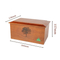 Zhihe Walnut Veneer MDF Pet Urn Elegant Casket for Your Beloved Furry Friend