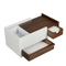 Elegant Custom Wooden Jewelry Organizer Box for Watches
