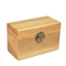 Custom Luxury Wooden Coin Display Box with Velvet Lining