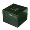 Green Single Automatic Watch Winder with High Gloss Piano Paint Luxury Watch Storage Packaging Gift Case Box for Wind-up Mens Watch