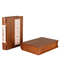 Wooden Book Shaped Lockable with Key Storage Box Trinket Keepsake Memory Gift Case Unfinished Jewelry Box