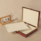 Custom Luxury Brown Wooden Square Box for Perfume