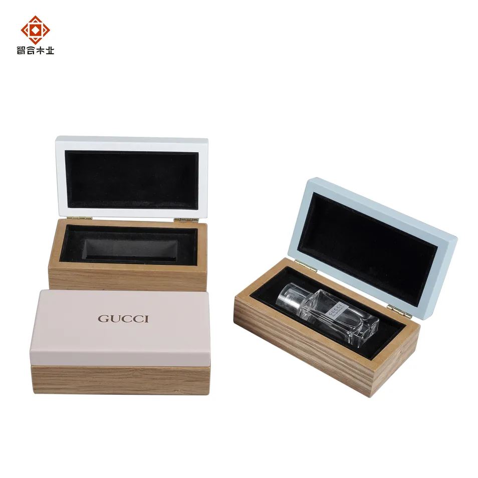 Luxury Custom Wooden Gift Box for Premium Perfume Packaging