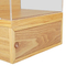Wholesale Customized Size Wooden Storage Packing Jewelry Gift Craft Box with Sliding Transparent Acrylic Lid