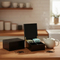 Customizable Solid Wood Perfume Packaging Box with Hinged Lid