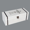 Wholesale White Wooden Brandy Liquid Packaging Gift Box Wood Wine Bottle Storage Case