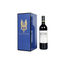 Luxury Handmade Eco-Friendly Blue High Gloss Paint Custom Logo MDF Material Guangdong Origin Square Shape Single Wine Box