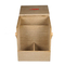 Custom Logo Printing Solid Brand Liquid Wooden Box Spanish Cedar Wine Bottle Packaging Gift Case with Handle