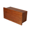 Factory Customized Small Size Handmade High End Rectangular Cats Pet Customized Logo Simple for Dogs Cremation Wooden Urn
