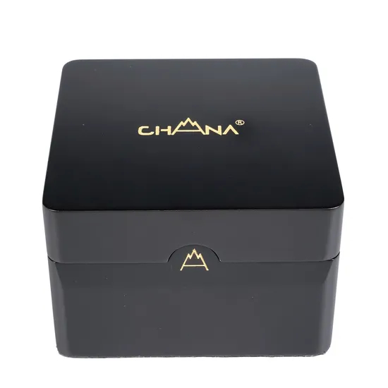 2025 Fashion Gift Watch Box Packaging Luxury Custom Logo Watch Case Popular Branded Single Slot Boxes Wood