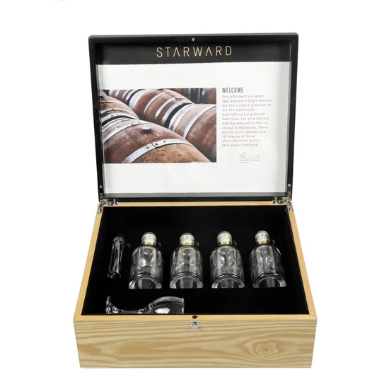 Custom Logo Luxury Champagne Gift Whiskey Wood Wine Single Bottle Wine Wooden Cases Box Clamshell Wooden Box
