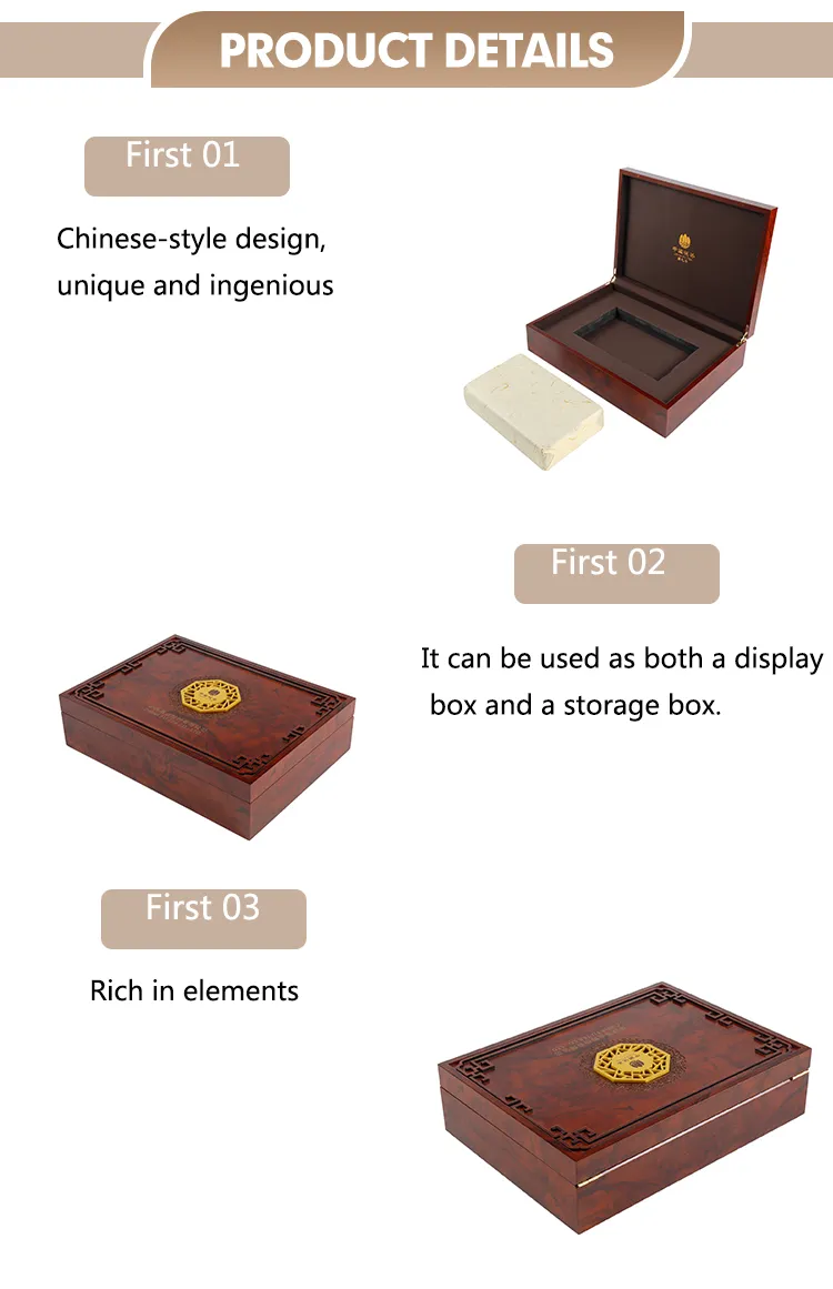 Stylish Rosewood Tea Bag Organizer with Elegant Design