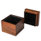 Wholesale Walnut Wood Pet Cremation Urn Customized Pet Cat and Dog Commemorative Urns Box Lead Pet Caskets for Human Ashes
