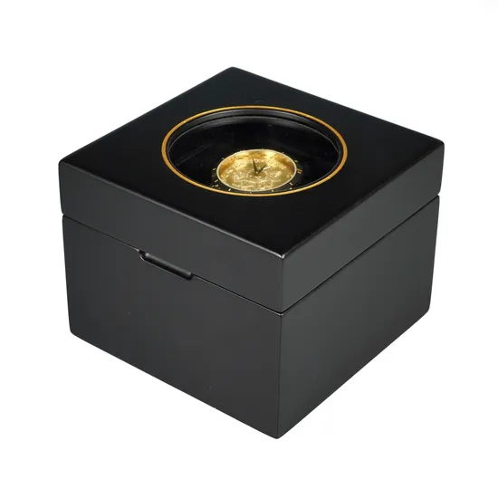 Custom Wooden Watch Gift Packaging Boxes MDF Wooden Medium Density Fiber Wood Single Watch Box for Men and Woman