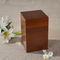 Elegant Custom Wooden Urn for Pets with Logo Design