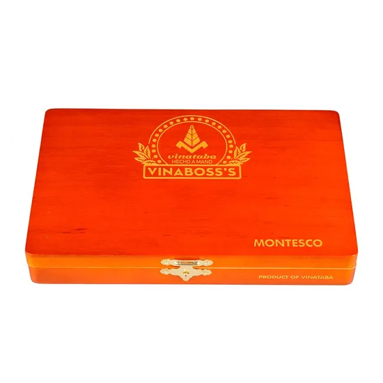 Wholesale Factory Price Wood Cigarette Storage Case Humidor Custom Solid Wood Packing Tea Gift Box