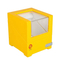 Exquisite Yellow Lacquer Single Wooden Rectangular Watch Packaging Display Box Watch Storage Gift Luxury Piano Lacquer Finish with Acrylic Window