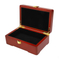 Home Decoration Europe Lockable Pine Medium Hand-Carved Wooden Treasure Jewelry Storage Box for Craft
