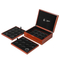 Wholesale Custom Logo Coin Storage Box with 3 Removable Storage Trays Luxury Wooden Coin Display Box Gift Packaging Wood