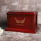 ODM OEM Customized Wooden Urn Personalized Bamboo Memorial Cremation Box with Photo & Message for Pet Loss Pet Caskets & Urns