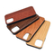 Hot Sale Custom Walnut Wood Mobile Phone Shell Back Cover Natural Grain Solid Wood Phone Case for iPhone 12 Xs Max