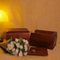 Elegant Wooden Casket for Pet and Human Cremation Urn