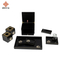 Luxury Custom High Gloss Piano Lacquer Metal Word Logo Edge Outline in Gold Wooden Hotel Room Bathroom Supplies Amenities Set